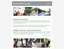 Tablet Screenshot of bountifulblessingsbb.com